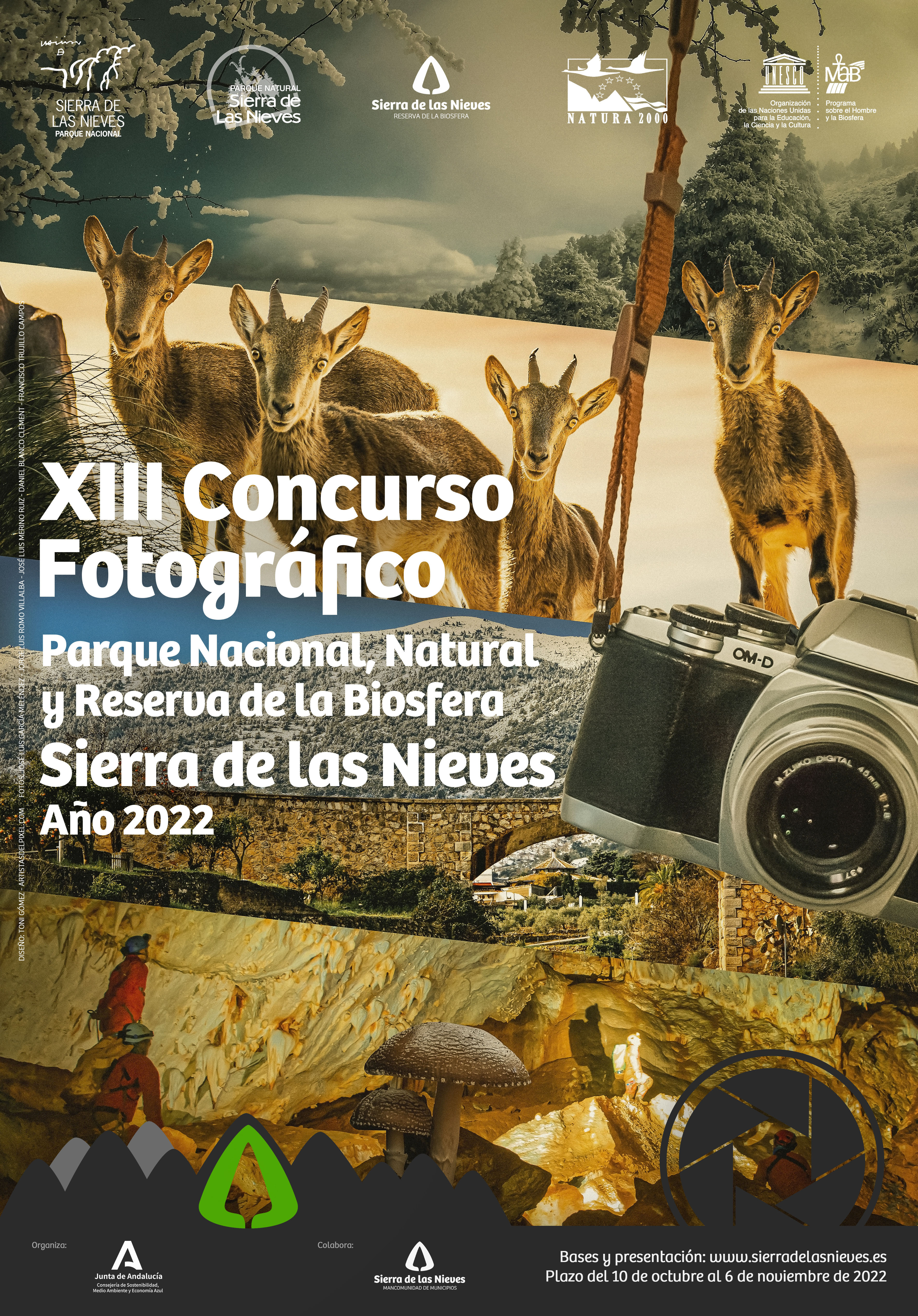 XIII Concurso Fotográfico Parque Nacional, Natural y Reserva de la Biosfera Sierra de las Nieves. Año 2022