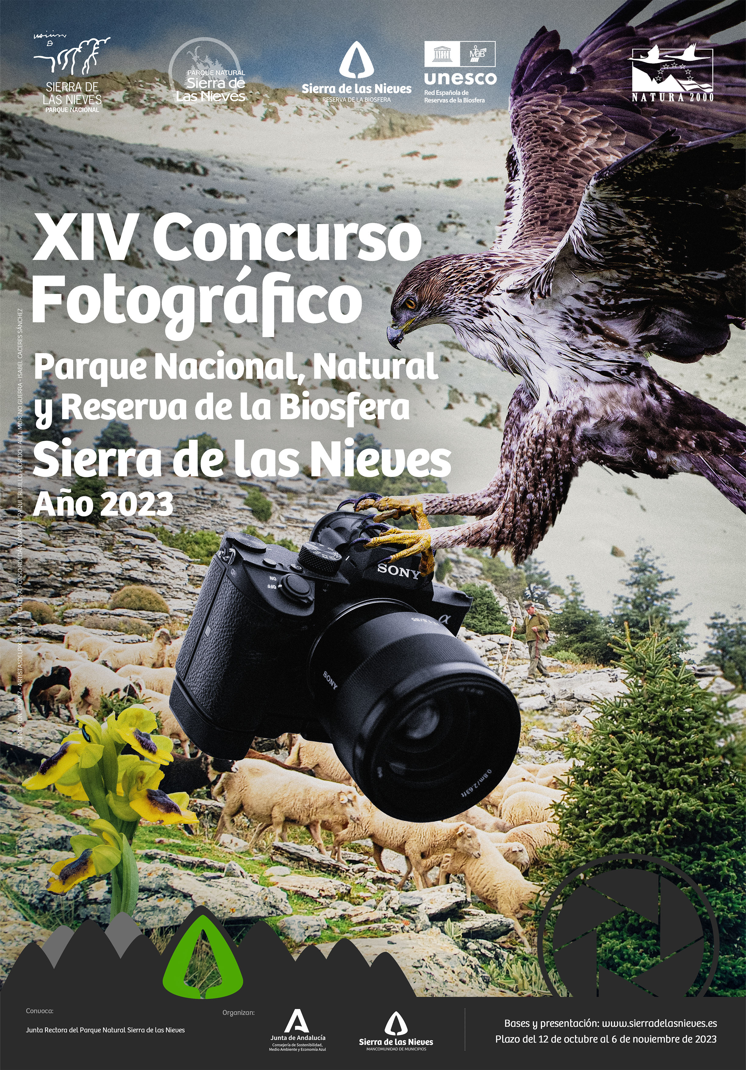 XIV Concurso Fotográfico Parque Nacional, Natural y Reserva de la Biosfera Sierra de las Nieves. Año 2023